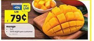 Lidl Mango offer
