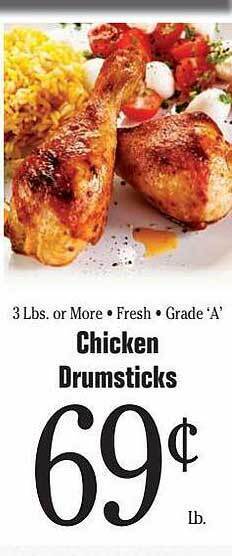 Morton Williams Chicken drumsticks offer