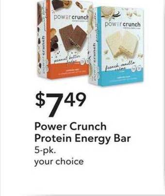 Publix Power crunch protein energy bar offer
