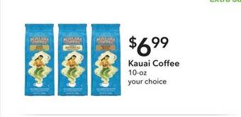 Publix Kauai coffee offer