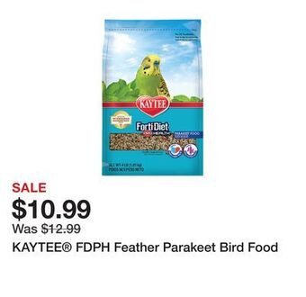 Petsmart Kaytee® fdph feather parakeet bird food offer