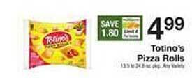 The Fresh Grocer Totino's pizza rolls offer