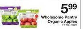 The Fresh Grocer Wholesome pantry organic apples offer