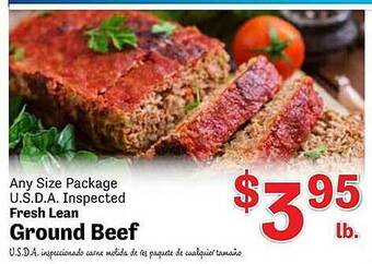 Food Depot Fresh lean ground beef offer