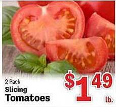 Slicing tomatoes
