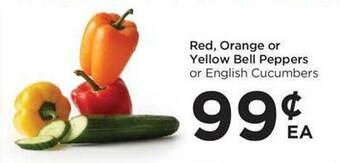 Food 4 Less Red, orange or yellow bell peppers offer