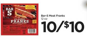 Food 4 Less Bar-s meat franks offer