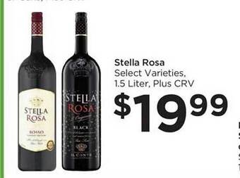 Food 4 Less Stella rosa offer