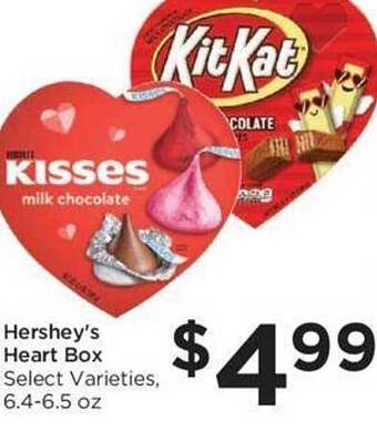 Food 4 Less Hershey's heart box offer