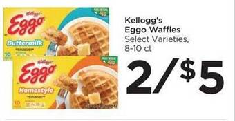 Food 4 Less Kellogg's eggo waffles offer
