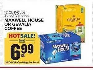 Food Lion Maxwell house or gevalia coffee offer