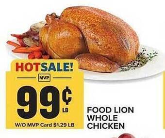 Food Lion Food lion whole chicken offer
