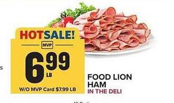 Food Lion Food lion ham offer