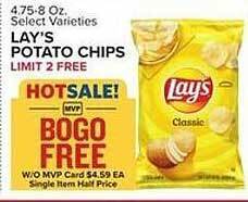 Food Lion Lay's potato chips offer