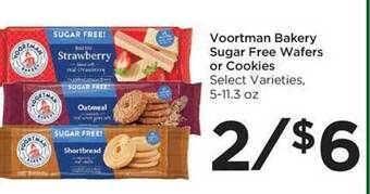 Food 4 Less Voortman bakery sugar free wafers or cookies offer