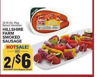 Food Lion Hillshire farm smoked sausage offer