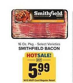 Food Lion Smithfield bacon offer