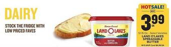 Food Lion Land o'lakes spreadable butter offer