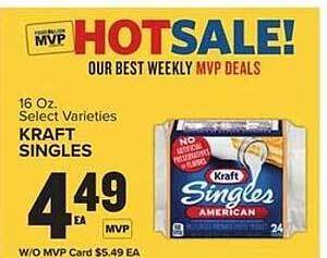 Food Lion Kraft singles offer