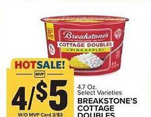Food Lion Breakstone's cottage doubles offer