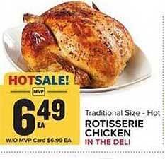 Food Lion Rotisserie chicken offer