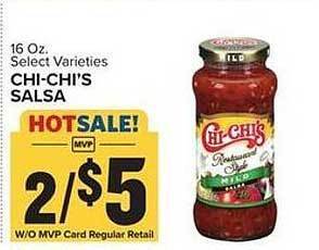 Food Lion Chi-chi's salsa offer