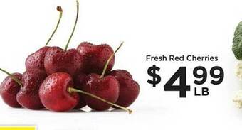 Foods Co Fresh red cherries offer