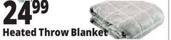 Ocean State Job Lot Heated throw blanket offer