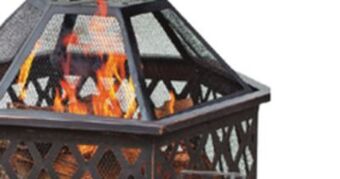 Ocean State Job Lot 27.5" deep hexagon fire pit offer