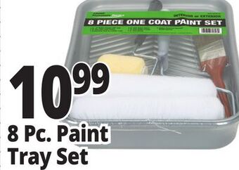 Ocean State Job Lot 8 pc. paint tray set offer