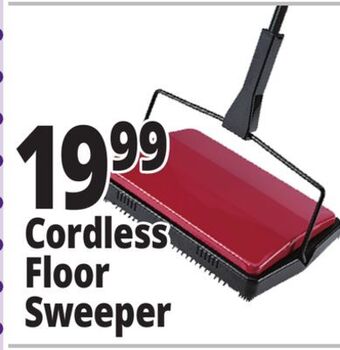 Ocean State Job Lot Cordless floor sweeper offer