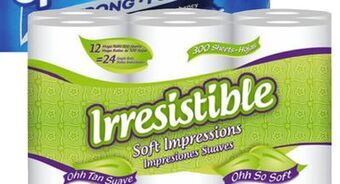 Ocean State Job Lot Irresistible bath tissue offer