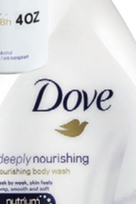 Ocean State Job Lot Dove body wash offer