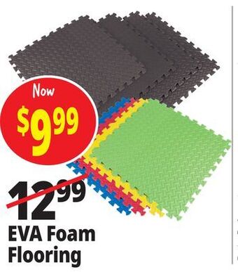 Ocean State Job Lot Eva foam flooring offer