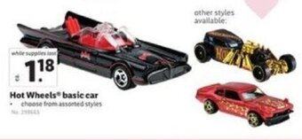 Lidl Hot Wheels basic car offer