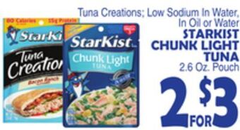 Bravo Supermarkets Starkist chunk light tuna offer