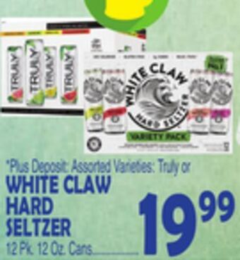Bravo Supermarkets White claw hard seltzer offer