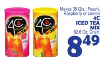 Bravo Supermarkets 4c iced tea mix offer