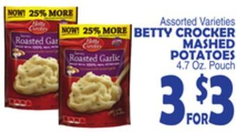 Bravo Supermarkets Betty crocker mashed potatoes offer