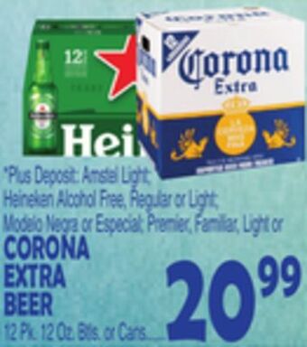Bravo Supermarkets Corona extra beer offer