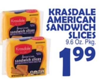 Bravo Supermarkets Krasdale american sandwich slices offer