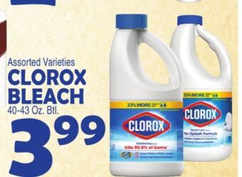 Bravo Supermarkets Clorox bleach offer