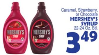 Bravo Supermarkets Hershey's syrup offer