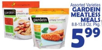 Bravo Supermarkets Gardein meatless meals offer