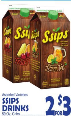 Bravo Supermarkets Ssips drinks offer