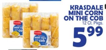 Bravo Supermarkets Krasdale mini corn on the cob offer