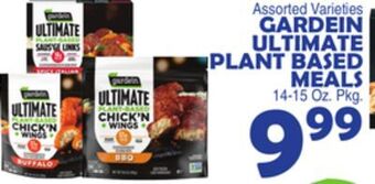 Bravo Supermarkets Gardein ultimate plant based meals offer