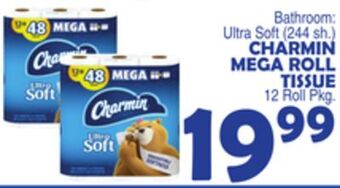 Bravo Supermarkets Charmin mega roll tissue offer