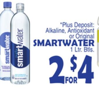 Bravo Supermarkets Smartwater offer