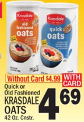 C Town Krasdale oats offer